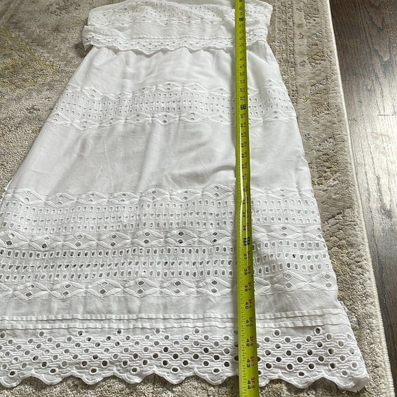 J. Crew White Eyelet Midi Dress - Picture 11 of 11